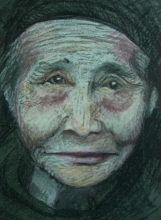Portrait of old lady02